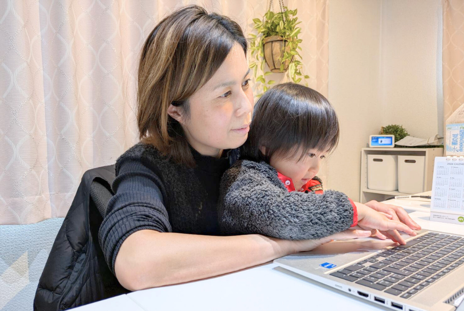 仕事場に子どもたちがいる日常